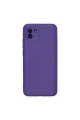 Samsung Galaxy A03 Kılıf Nano İçi Kadife Silikon - Mor