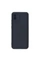 Samsung Galaxy A03 Kılıf Nano İçi Kadife Silikon - Lacivert