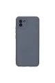 Samsung Galaxy A03 Kılıf Nano İçi Kadife Silikon - Gri