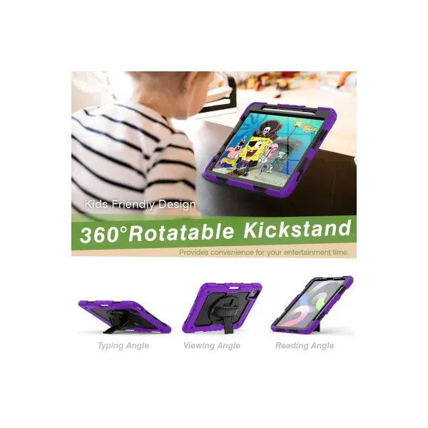 Apple İpad Pro 11 (2020) Kılıf Pars Tablet Kapak - Mor