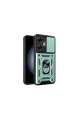 Realme C55 Kılıf Pars Lens Yüzüklü Silikon - Yeşil