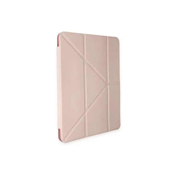Apple İpad Air 4 10.9 Kılıf Kalemlikli Mars Tablet Kılıfı - Rose Gold