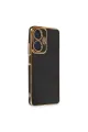 Realme C55 Kılıf Volet Silikon - Siyah