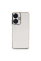 Realme C55 Kılıf Volet Silikon - Beyaz