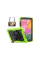 Samsung Galaxy T510 Tab A 10.1 Kılıf Pars Tablet Kapak - Yeşil