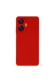 Realme C55 Kılıf Nano İçi Kadife Silikon - Kırmızı