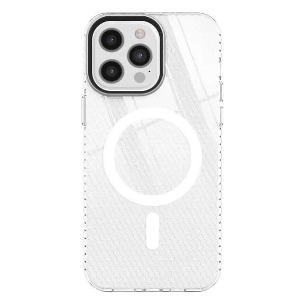 Apple İphone 12 Pro Max Kılıf Beta Magneticsafe Silikon - Şeffaf