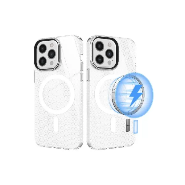 Apple İphone 12 Pro Max Kılıf Beta Magneticsafe Silikon - Şeffaf