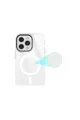 Apple İphone 12 Pro Max Kılıf Beta Magneticsafe Silikon - Şeffaf