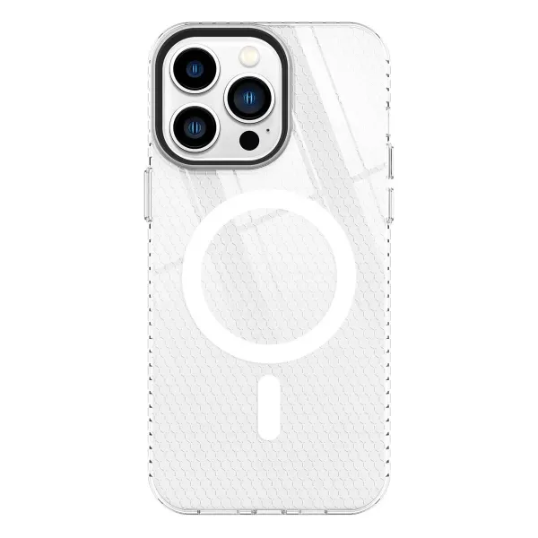Apple İphone 13 Pro Kılıf Beta Magneticsafe Silikon - Şeffaf