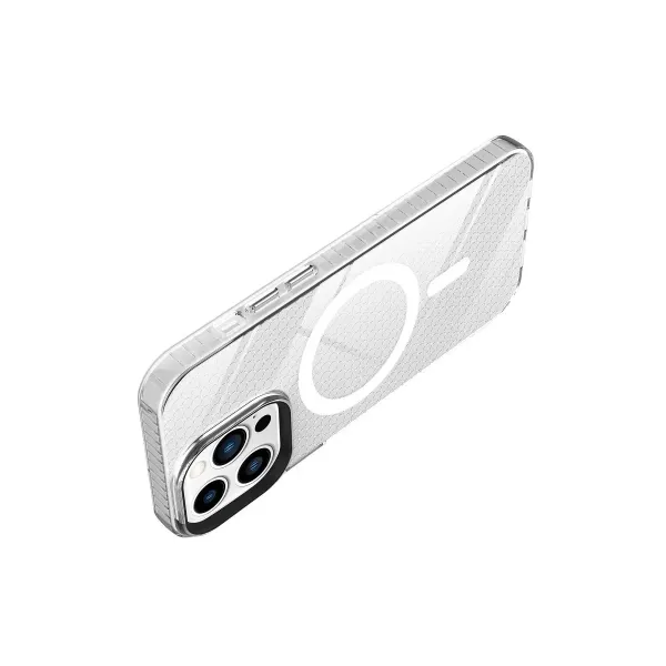 Apple İphone 13 Pro Kılıf Beta Magneticsafe Silikon - Şeffaf