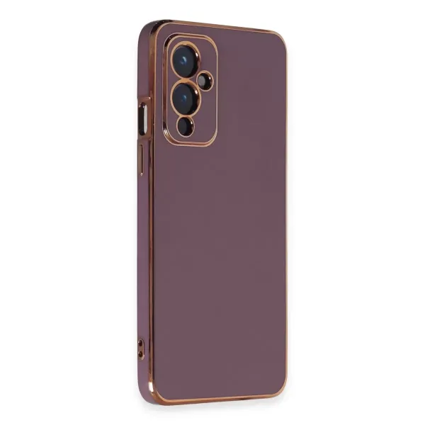 One Plus 9 Kılıf Volet Silikon - Mor