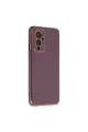 One Plus 9 Kılıf Volet Silikon - Mor