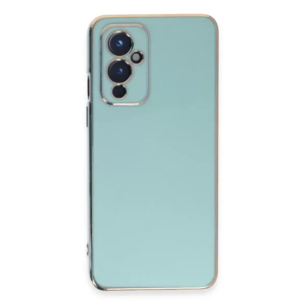 One Plus 9 Kılıf Volet Silikon - Açık Yeşil
