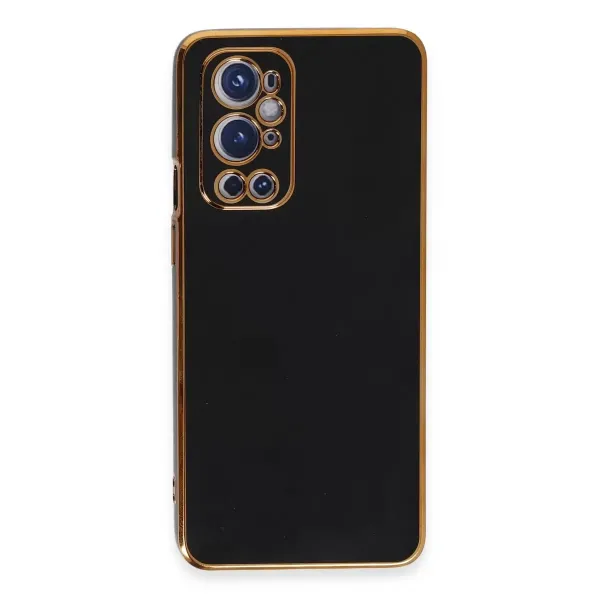 One Plus 9 Pro Kılıf Volet Silikon - Siyah