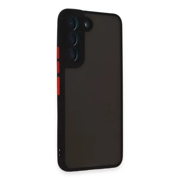 Samsung Galaxy S22 Kılıf Montreal Silikon Kapak - Siyah