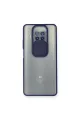 Xiaomi Mi 10t Lite Kılıf Palm Buzlu Kamera Sürgülü Silikon - Lacivert