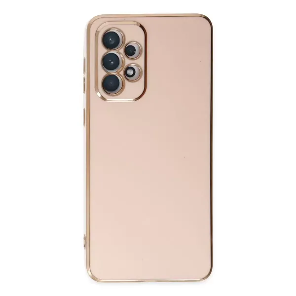 Samsung Galaxy A73 5g Kılıf Volet Silikon - Pembe