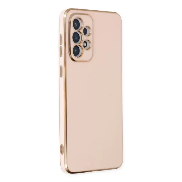 Samsung Galaxy A73 5g Kılıf Volet Silikon - Pembe