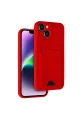 Apple İphone 14 Kılıf Kelvin Kartvizitli Silikon - Kırmızı