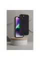 Apple İphone 14 Kılıf Kelvin Kartvizitli Silikon - Kırmızı