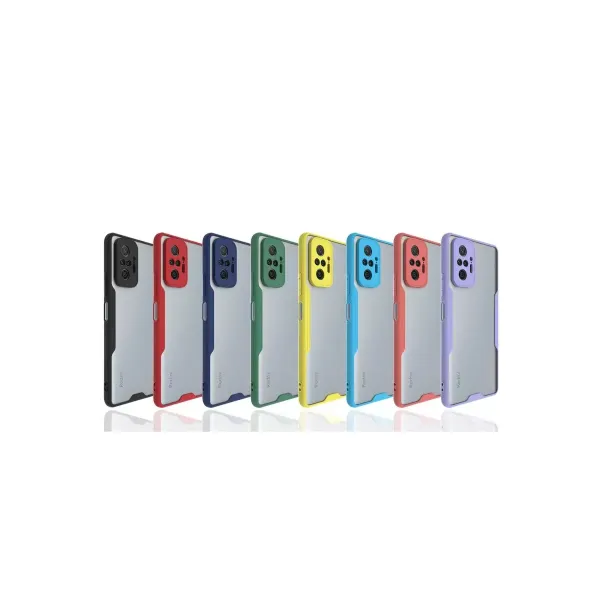 Xiaomi Redmi Note 10 Pro Kılıf Platin Silikon - Lila