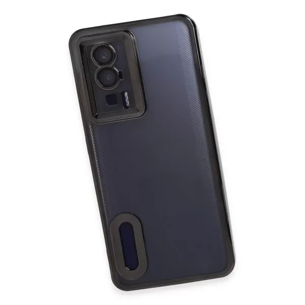 Xiaomi Poco F5 Pro Kılıf Slot Silikon - Siyah