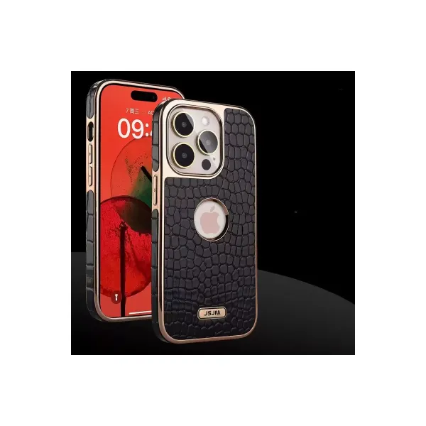 Apple İphone 13 Pro Max Kılıf Snake Kapak - Bordo