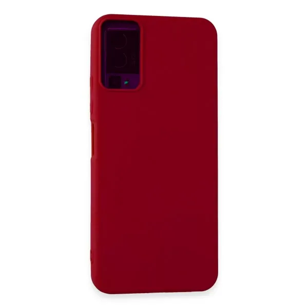 General Mobile Gm 23 Kılıf First Silikon - Kırmızı
