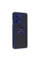 Xiaomi Redmi Note 12 Pro 5g Kılıf Montreal Yüzüklü Silikon Kapak - Lacivert