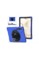Samsung Galaxy T737 Tab S7 Fe 12.4 Kılıf Amazing Tablet Kapak - Mavi
