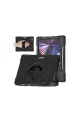 Apple İpad Pro 12.9 (2020) Kılıf Amazing Tablet Kapak - Siyah