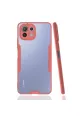 Xiaomi Mi 11 Lite Kılıf Platin Silikon - Pembe