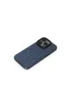 Apple İphone 15 Pro Max Kılıf Anka Pc Magneticsafe Sert Metal Kapak - Lacivert