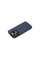 Apple İphone 15 Pro Max Kılıf Anka Pc Magneticsafe Sert Metal Kapak - Lacivert