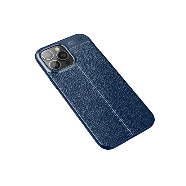 Apple İphone 15 Pro Max Kılıf Auto Focus Kapak - Lacivert