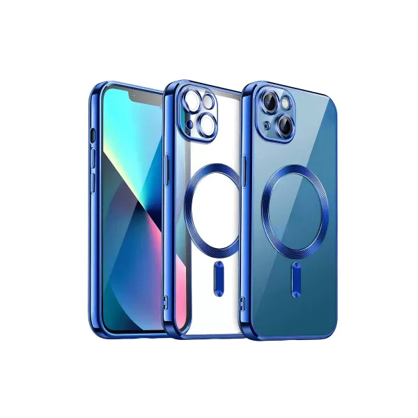 Apple İphone 15 Kılıf Kross Magneticsafe Kapak - Lacivert