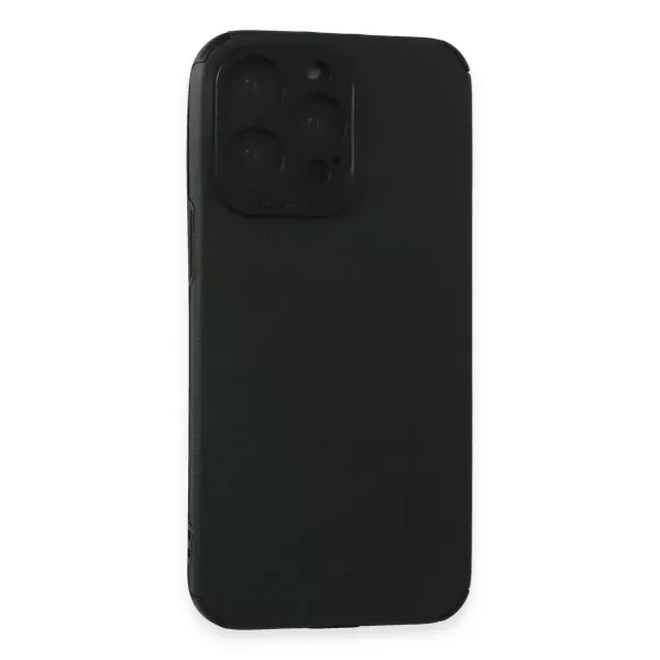 Apple İphone 15 Pro Max Kılıf Loop Deri Silikon - Yeşil