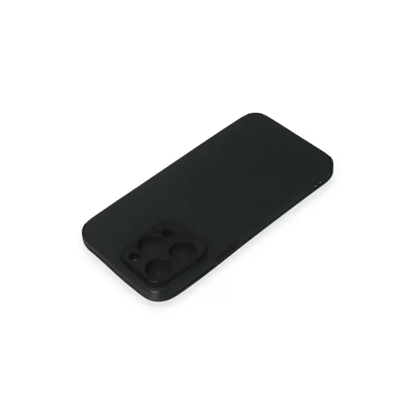 Apple İphone 15 Pro Max Kılıf Loop Deri Silikon - Yeşil