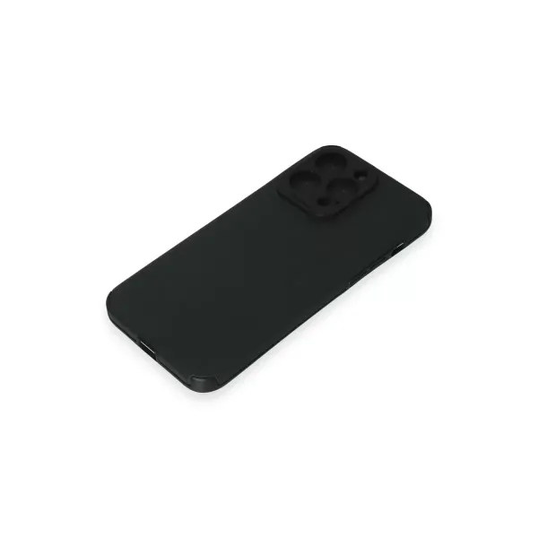 Apple İphone 15 Pro Max Kılıf Loop Deri Silikon - Yeşil