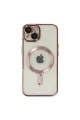 Apple İphone 14 Kılıf Kross Magneticsafe Kapak - Rose