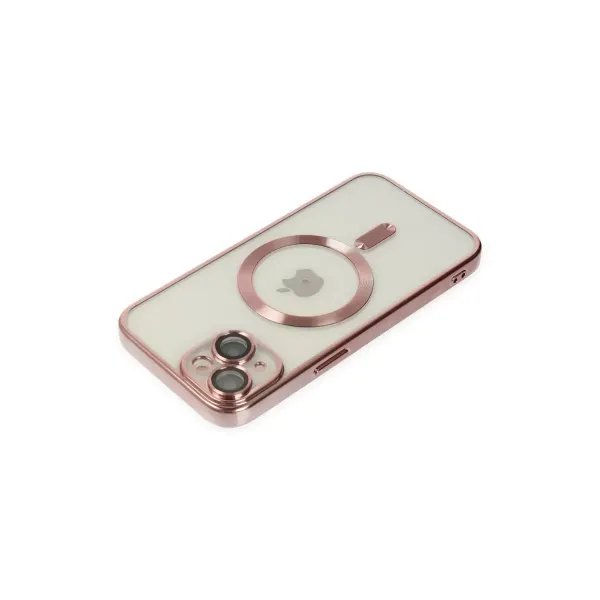 Apple İphone 14 Kılıf Kross Magneticsafe Kapak - Rose