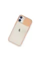 Apple İphone 11 Kılıf Palm Buzlu Kamera Sürgülü Silikon - Pembe