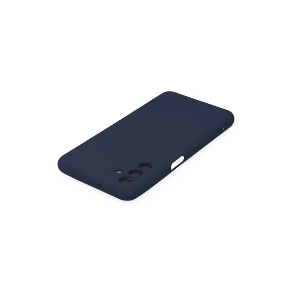 Samsung Galaxy A04s Kılıf Nano İçi Kadife Silikon - Lacivert