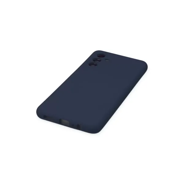 Samsung Galaxy A04s Kılıf Nano İçi Kadife Silikon - Lacivert