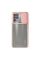 Oppo Reno 5 Lite Kılıf Palm Buzlu Kamera Sürgülü Silikon - Pembe