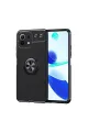 Xiaomi Mi 11 Lite Kılıf Range Yüzüklü Silikon - Siyah