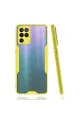 Oppo Reno 5 Lite Kılıf Platin Silikon - Sarı