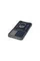 Samsung Galaxy S22 Kılıf Pars Lens Yüzüklü Silikon - Lacivert