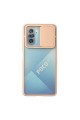 Xiaomi Poco F3 Kılıf Palm Buzlu Kamera Sürgülü Silikon - Pembe